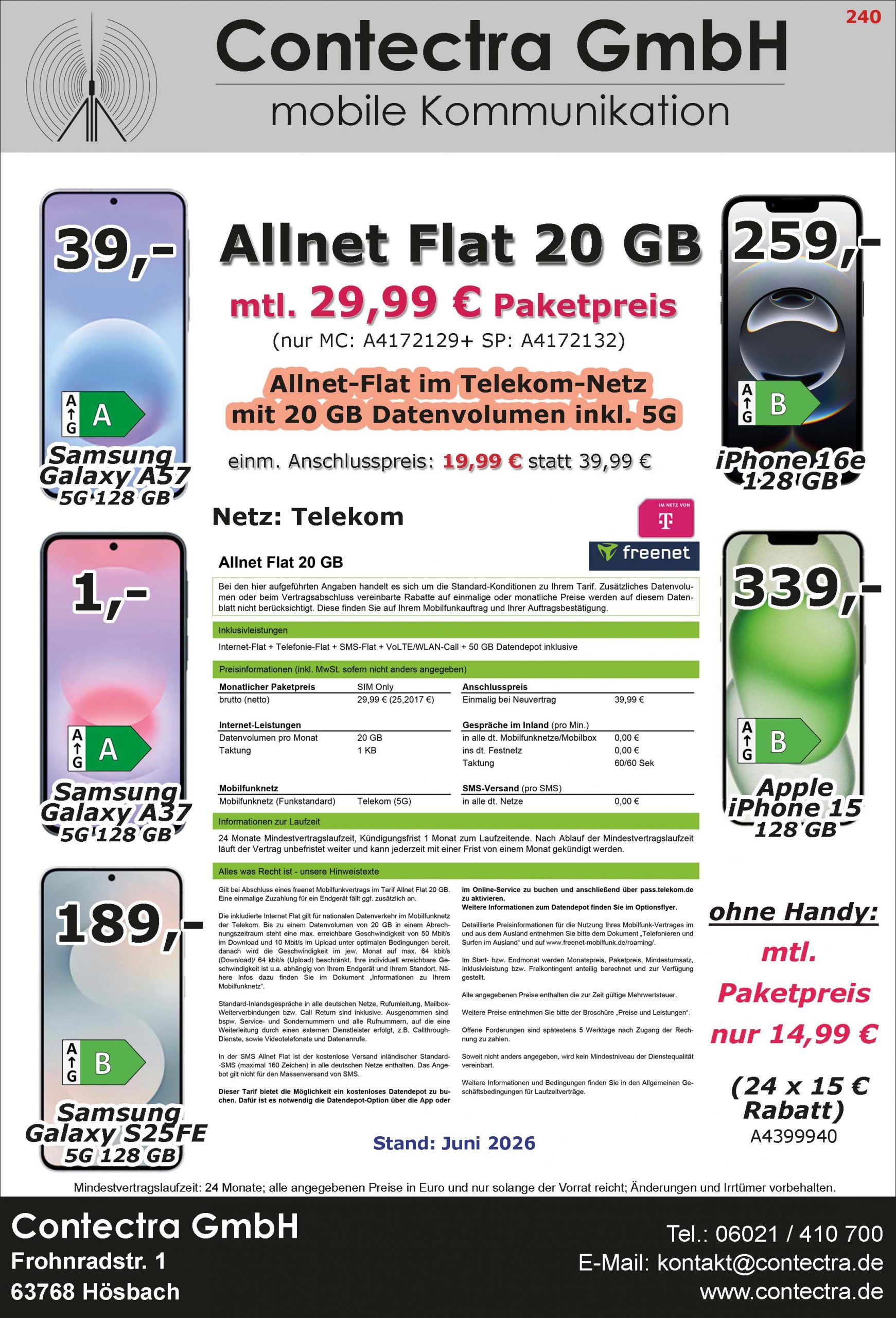 Allnet Flat 20 GB Telekom Juni 26 Kopie